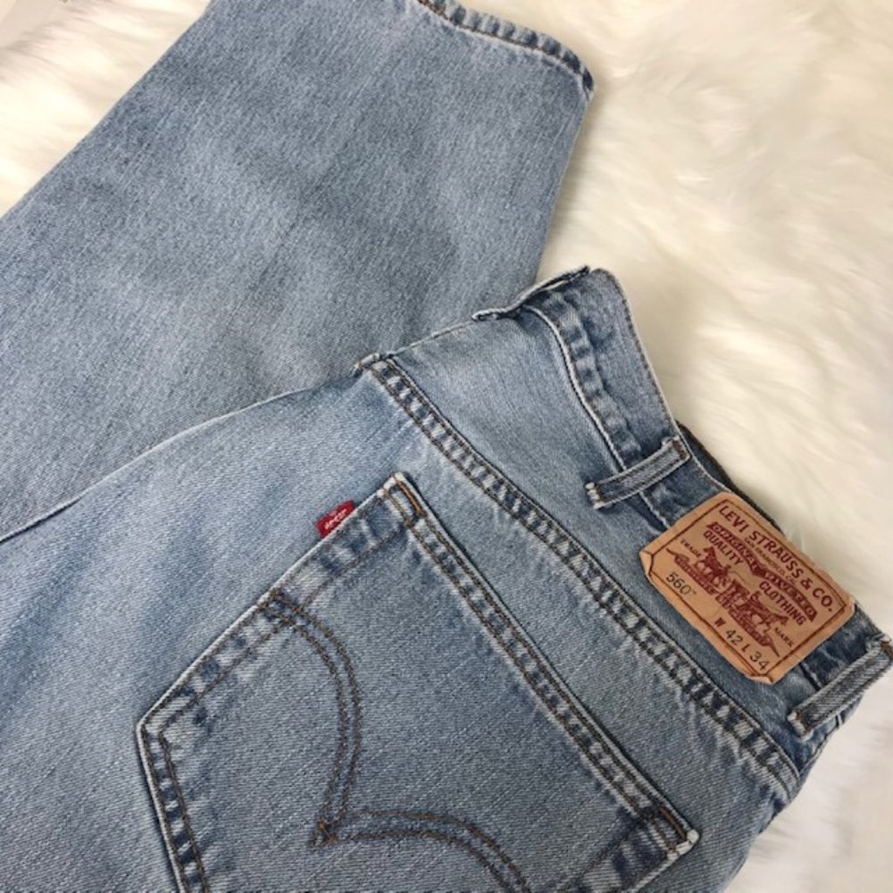 Levi's Comfort Fit 560TM Faded Loose Fit Jeans